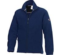 BP 1872-646-110-2XL - Chaqueta de forro polar, cuello alto y sistema de elevación de brazos, 270,00 g/m², 100% poliéster, color azul noche, 2XL
