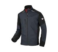 BP 1992-570-56 Chaqueta de trabajo híbrida - Cuello alto forrado - Mangas ergonómicas - Poliéster puro - Ajuste largo - Tamaño: 52/54l - Color: antracita