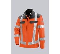 BP 2012-845-8553 BProtected - Chaqueta de trabajo unisex (algodón y poliéster, talla 56/58 L), color gris oscuro