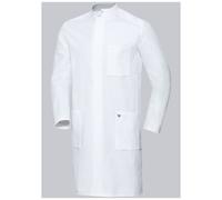 BP 1751-130-0021-39/40L - Bata de médico para hombre (brazo Lift-System 205,00 g/m2, algodón puro, 39/40 L), color blanco