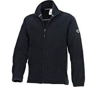 BP Chaqueta de forro polar 1872-646-32-3XL con sistema de cuello alto y brazos, 270,00 g/m², 100% poliéster, color negro, 3XL