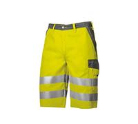 BP Shorts 2014 845 8653 - Pantalones cortos (talla 54N), color amarillo y gris oscuro