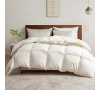 BPC Edredón de Plumas y Plumón Oca 155x220 cm para Cama 90/105 BPC Edredón de Plumas y Plumón Oca 200x200 cm para Cama 135/150