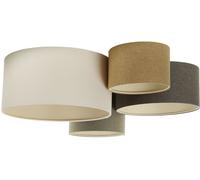 BPS Koncept Boho Ellegant lámpara de techo 4x60 W verde-marrón 084-075