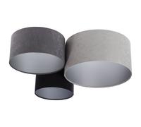 BPS Koncept Plafoniady plafón 3x60 W negro-gris-plata-grafito 080-01-052