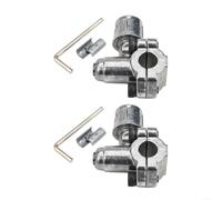 BPV31 - Juego de 2 válvulas perforantes, kit de grifo de línea HVAC de metal para tubo OD de 1/4 5/16 3/8 pulgadas, refrigeración para válvula de acceso para reparación de aire acondicionado