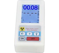 BR-6: Contador Geiger de fácil lectura, detector multifuncional de radiación electromagnética y radiactiva