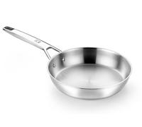 BRA A771204 - Sartén Antiadherente de 28 Cm con Mango Fijo Plata