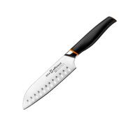 Bra Cuchillo Santoku Efficient - Acero inoxidable, Hoja 130 mm, Gris