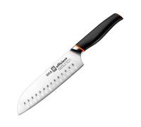 Bra Cuchillo Santoku Efficient de acero inoxidable, gris, 3x5x34 cm