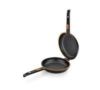 Bra Sartén doble Efficient Duo 20 cm - Aluminio fundido, triple capa antiadherente, 100% sin PFOA