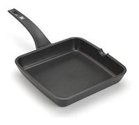 Bra Grill asador liso Efficient 28 cm, aluminio fundido, antiadherente, apta para inducción