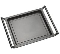 BRA Efficient | Parrilla lisa 35 cm, Aluminio Fundido | Negro, 35 cm