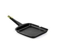 BRA Grill Liso Aluminio Fundido Foodie 22 Cm Induccion