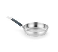 BRA Master | Sartén 24 cm, Acero Inoxidable, Sin Antiadherente