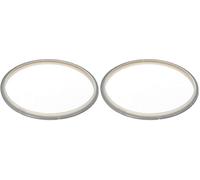 BRA MONIX A990932 - Junta para olla a presión, silicona, capacidad 4, 6 y 7 litros (Paquete de 2)