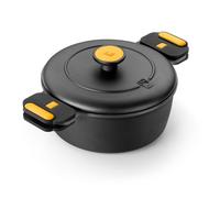 BRA Origen | Cacerola alta 24 cm, aluminio fundido, antiadherente, sin PFOA, full induction, apto para todo tipo de cocinas, incluida inducción