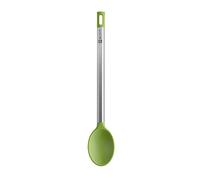 BRA Prior | Cuchara de Cocina Apta para el Contacto con los Alimentos, Acero Inoxidable, Verde/Plata, 35 x 6.5 x 3.5 cm