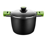 Bra Olla alta Prior Aluminio fundido con tapa de cristal 20 cm