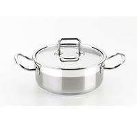 Bra Cacerola A340357 profesional 30 cm con tapa de acero inoxidable