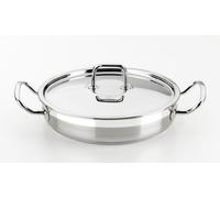 BRA Profesional | Rustidera con Tapa, 30 cm, Acero Inoxidable 18/10