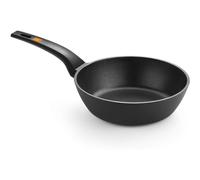 Bra - Sartén Honda Efficient, De 20 a 28 cm, Aluminio Fundido, Apta Inducción, Revestimiento Antiadherente, Wok, Freir, Plancha