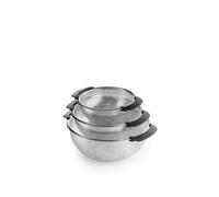 BRA | Set 3 escurrideras 18-22 - 26 cm, Acero inox 18/10
