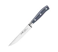 BRA Signature | Cuchillo tomatero 120 mm, Acero Inoxidable alemán forjado con Molibdeno Vanadio, Mango Remachado ABS, Diseño Ergonómico, Hoja 1,6 mm espesor