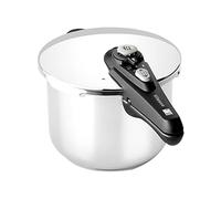 BRA Vitesse Olla Express de 4 Litros, Fabricada en Acero Inoxidable 18/10, Con 2 Programas de Cocción y Sistema de Bloqueo de Apertura, Aptas para Todo Tipo de Cocinas