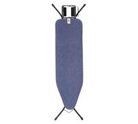 Brabantia 134302, tabla de planchar para mangas, algodón, apta para planchas de vapor, color , diseño liso, 1240 x 380 mm