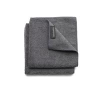Brabantia SinkSide Paños de Cocina de Microfibra, Dark Grey, 2 uds | Para Secar y Fregar, No Deja Manchas ni Pelusas, Usa Menos Detergente, Para Platos, Encimeras y Otras Superficies