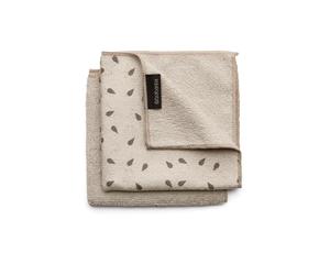 Brabantia 2 Paños limpiaplatos de microfibra Brabantia Soft Beige