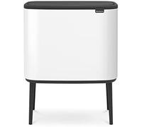 Brabantia 313523 papelera 33 l rectangular acero inoxidable negro, bla