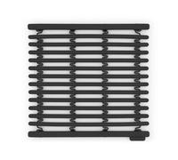 Brabantia Alfombrilla para platos Sinkside 30x30 cm gris oscuro