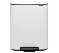 Brabantia Bo contenedor de residuos 60 l blanco 211447