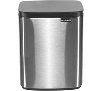 Brabantia Cubo de basura Bo 7 L acero cepillado mate