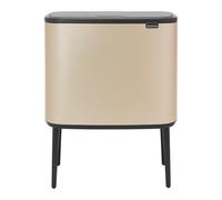 Brabantia Bo Touch Bin 11+23 L Metallic Gold