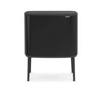 Brabantia Bo Touch Bin 11+23 L negro mate