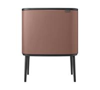 Brabantia Bo Touch Bin 11+23 L Satin Taupe
