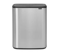 Brabantia Bo touch bin 2x30 L acero cepillado mate