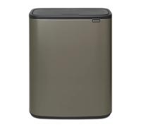 Brabantia Bo touch bin 2x30 L Platinum