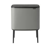Brabantia Bo Touch Bin 3 x 11 L Mineral concrete grey