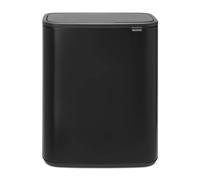 Brabantia Bo touch bin 60 L negro mate