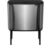 Brabantia Bo Touch Bin Acero Mate 11 + 23 L
