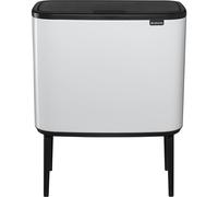 Brabantia Bo Touch Bin Blanco 11 + 23 L