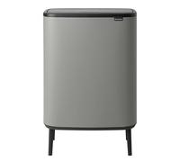 Brabantia Bo touch bin high 60 L Mineral concrete grey