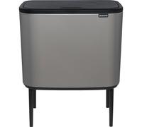 Brabantia Bo Touch Bin 3 x 11 L Mineral concrete grey