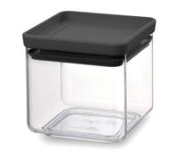 Brabantia Bote cuadrado TASTY+ 0.7 L gris oscuro