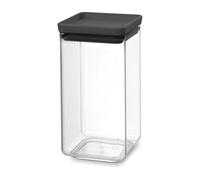 Brabantia Bote cuadrado TASTY+ 1.6 L gris oscuro