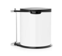 Brabantia De Luxe papelera 15 l blanco-negro 428081